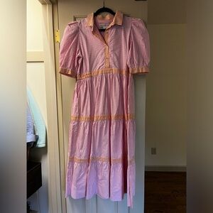 Gretchen Scott Size M Wash & Wear June Dress - Stripe